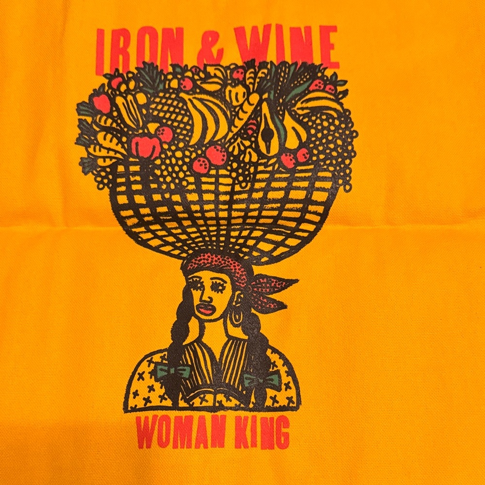 Iron & Wine Woman King Tote Bag
